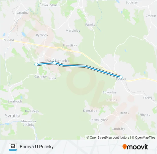 Автобус OS 15237: карта маршрута