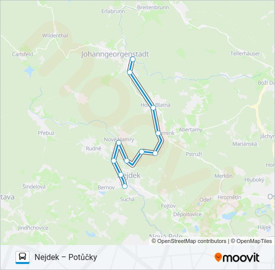 OS 17102 Bus Line Map
