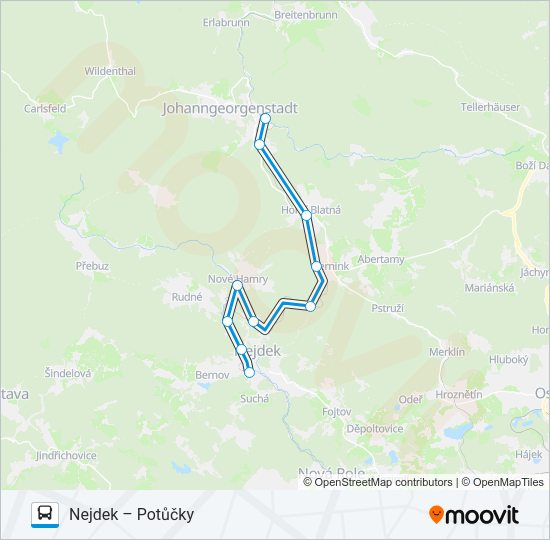 OS 17104 Bus Line Map