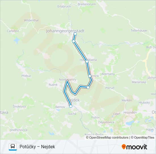 OS 17117 Bus Line Map