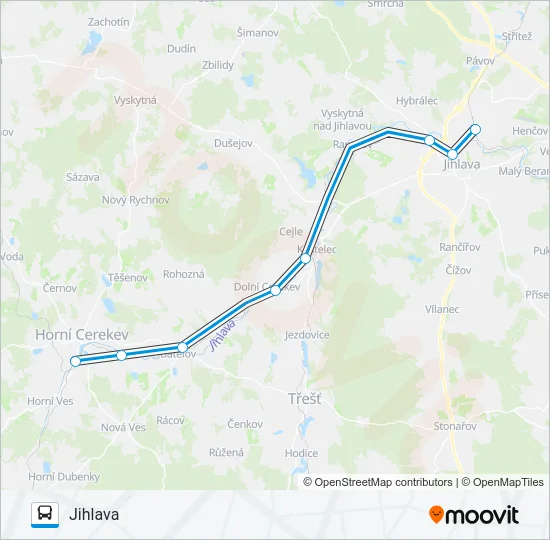 Автобус OS 18408: карта маршрута