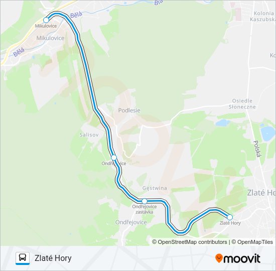 OS 23657 Bus Line Map