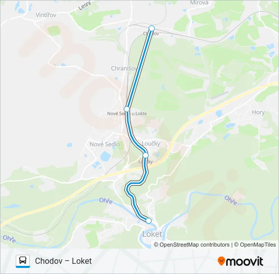 OS 27102 Bus Line Map