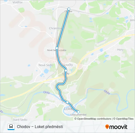 OS 27112 Bus Line Map