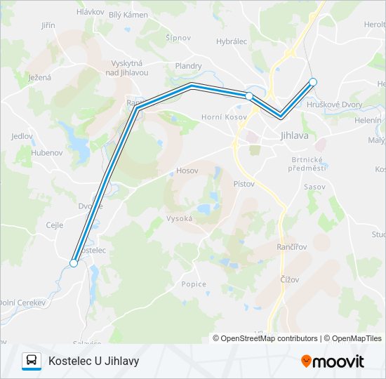 OS 28305 Bus Line Map