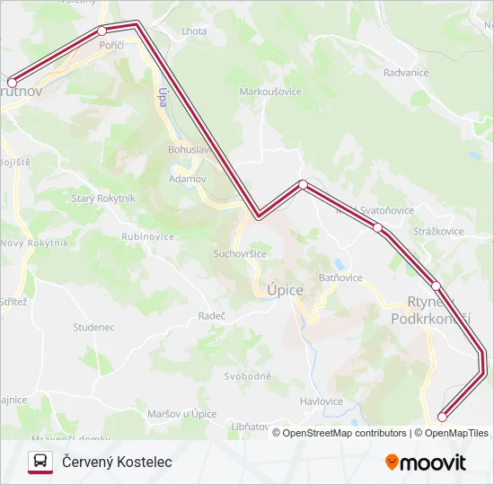 R 300928 Bus Line Map