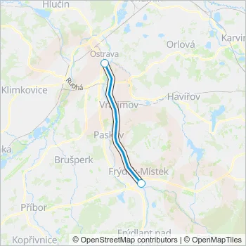 OS 303118 Bus Line Map