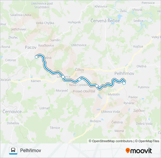 OS 318402 Bus Line Map