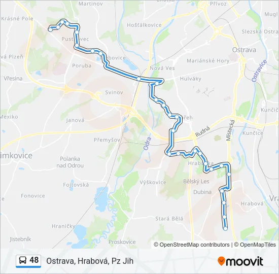 48 Bus Line Map