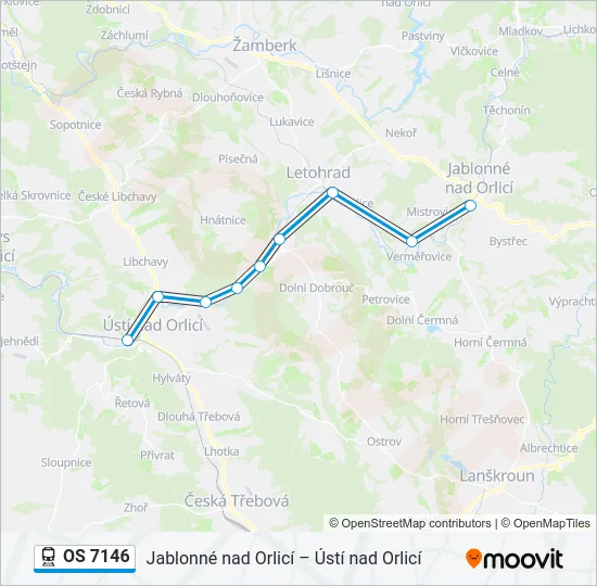 OS 7146 Train Line Map