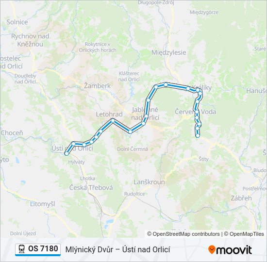 OS 7180 Train Line Map