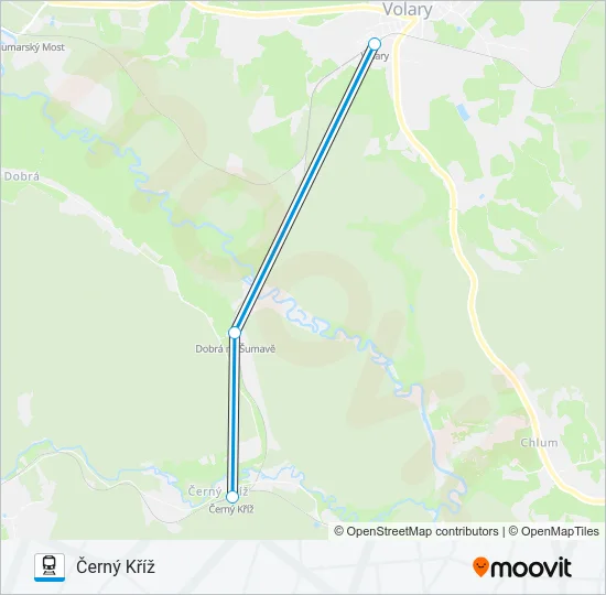 OS 18066 Train Line Map