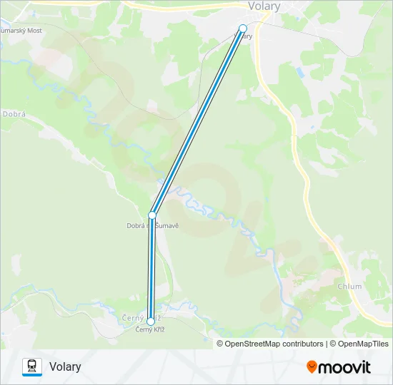 OS 18067 Train Line Map