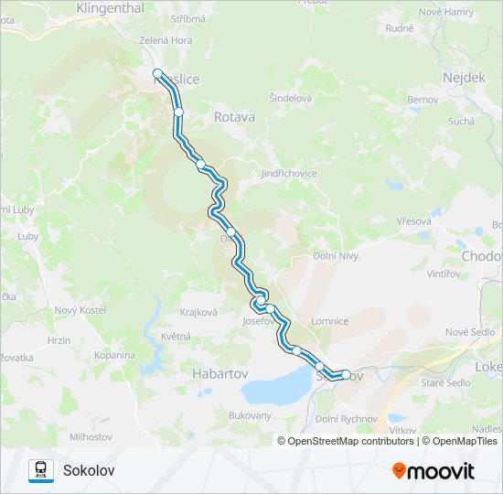 OS 20815 Train Line Map