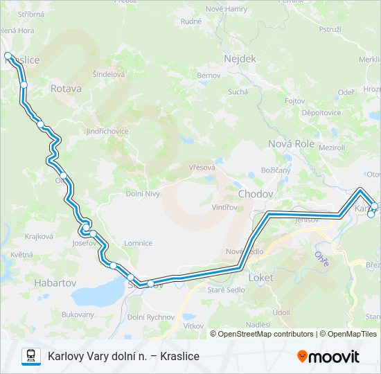 OS 20818 Train Line Map