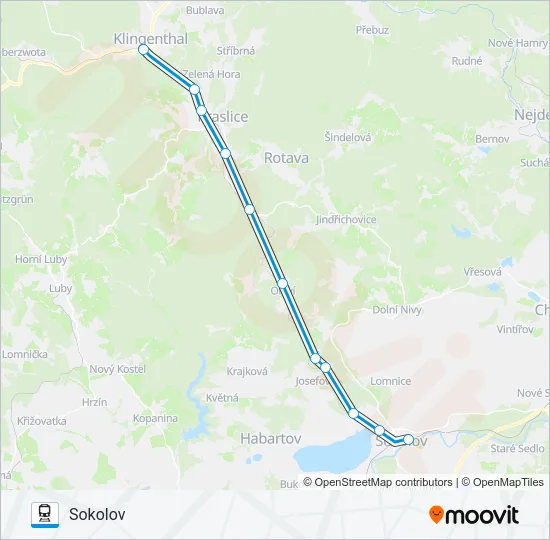 OS 20827 Train Line Map