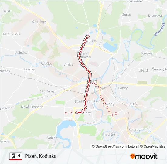 4 Light Rail Line Map