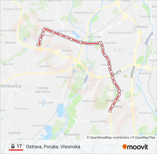 17 Light Rail Line Map