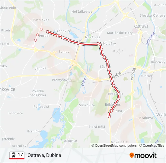 17 Light Rail Line Map