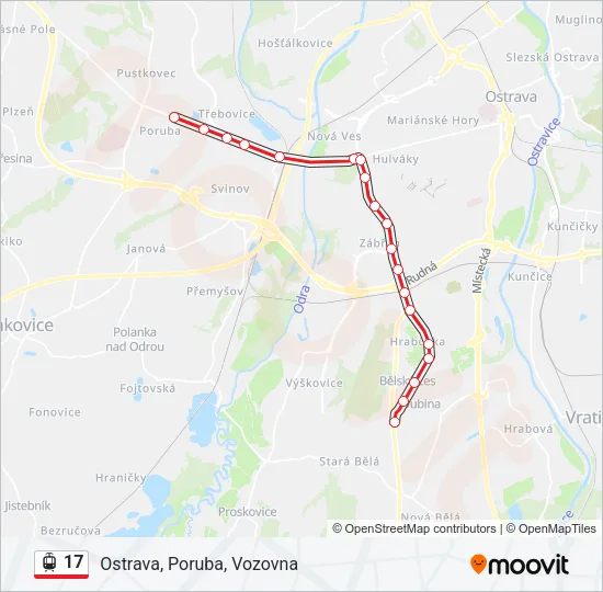 17 Light Rail Line Map