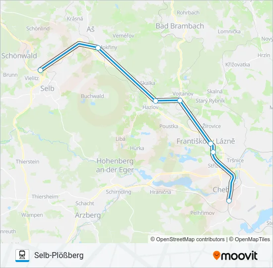OS 20876 Train Line Map