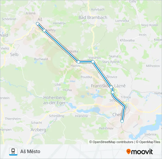 OS 20890 Train Line Map