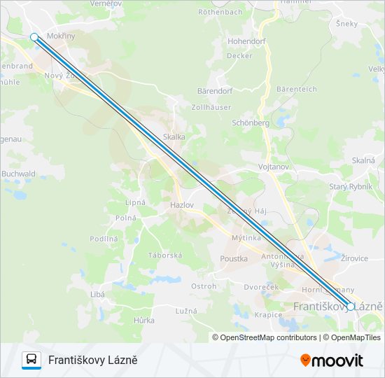 OS 20879 Bus Line Map
