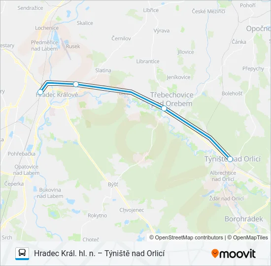 SP 301823 Bus Line Map