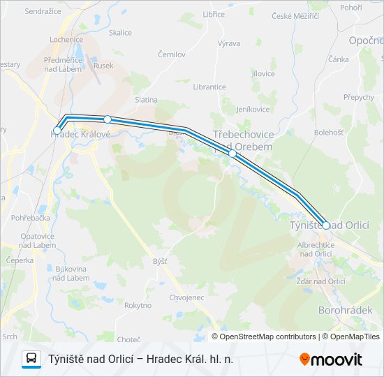 SP 301824 Bus Line Map