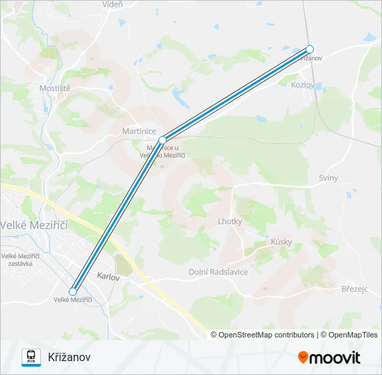 OS 24910 Train Line Map