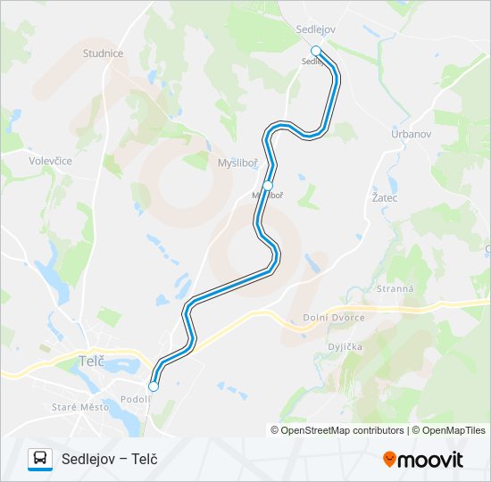 OS 28311 Bus Line Map