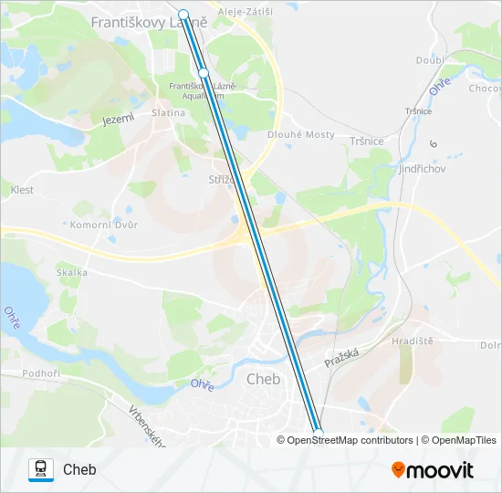 OS 20981 Train Line Map