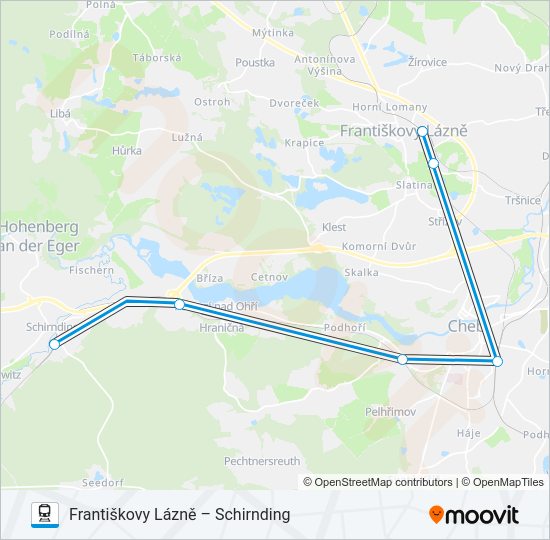 OS 95979 Train Line Map