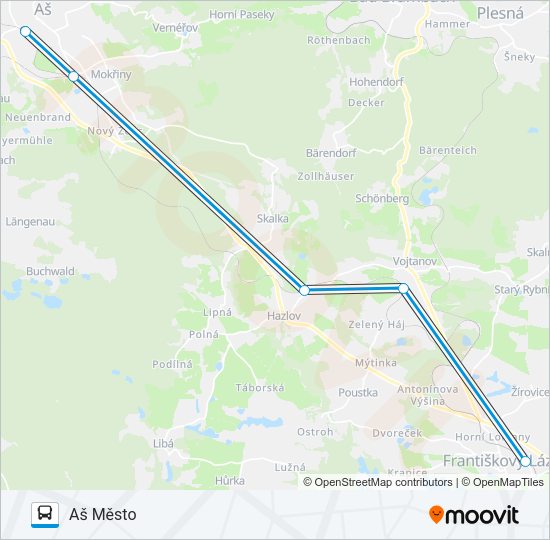 Автобус OS 17204: карта маршрута