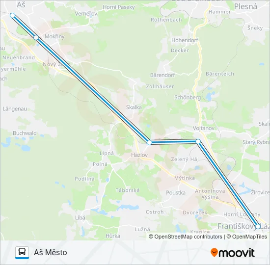 OS 17206 Bus Line Map