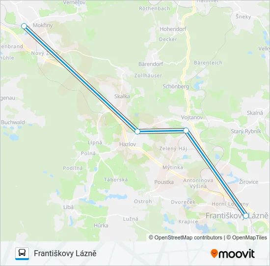 OS 20891 Bus Line Map