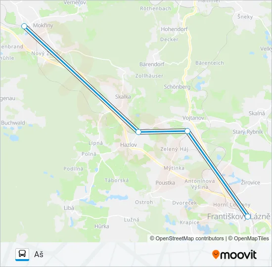 OS 95968 Bus Line Map