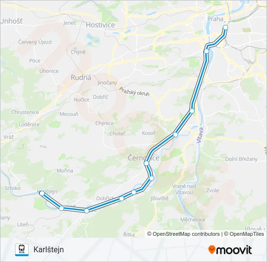OS 11146 Train Line Map