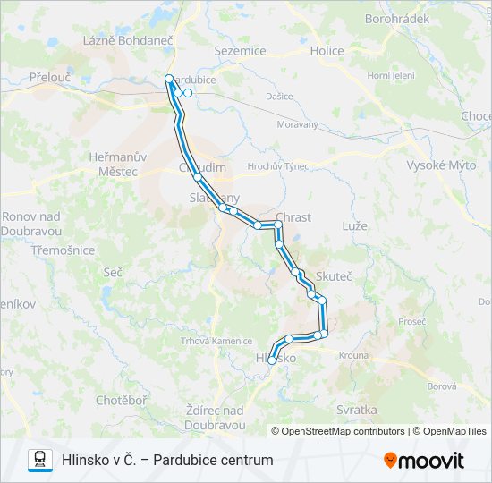 OS 15202 Train Line Map