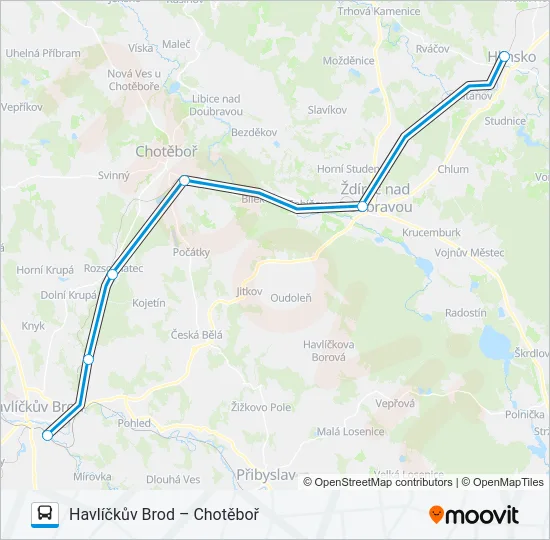 OS 15220 Bus Line Map