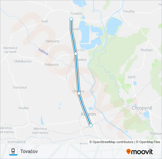 OS 10832 Train Line Map