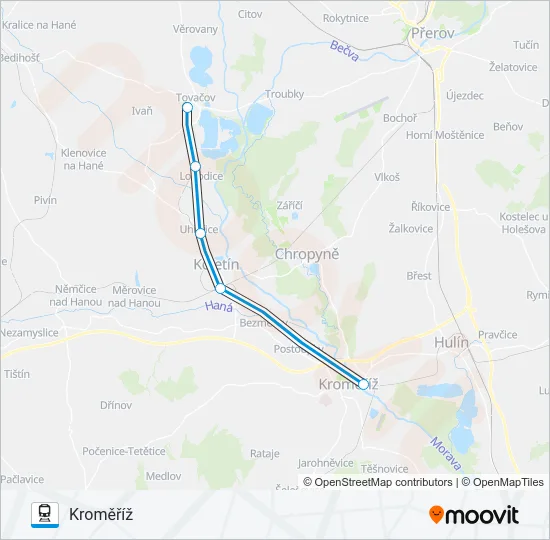 OS 10835 Train Line Map