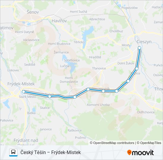 OS 312810 Bus Line Map