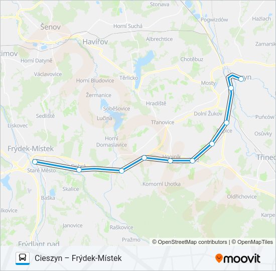 OS 312820 Bus Line Map