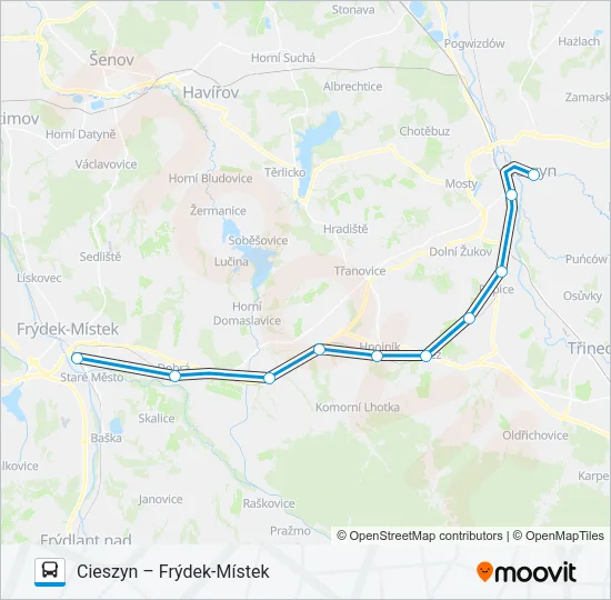 OS 312820 Bus Line Map