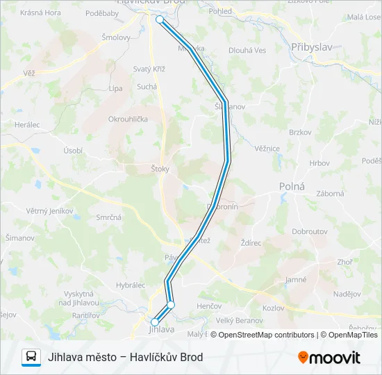 SP 301920 Bus Line Map