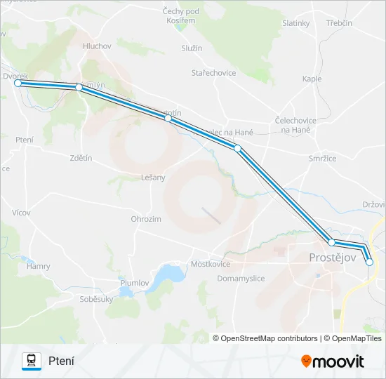 OS 24718 Train Line Map