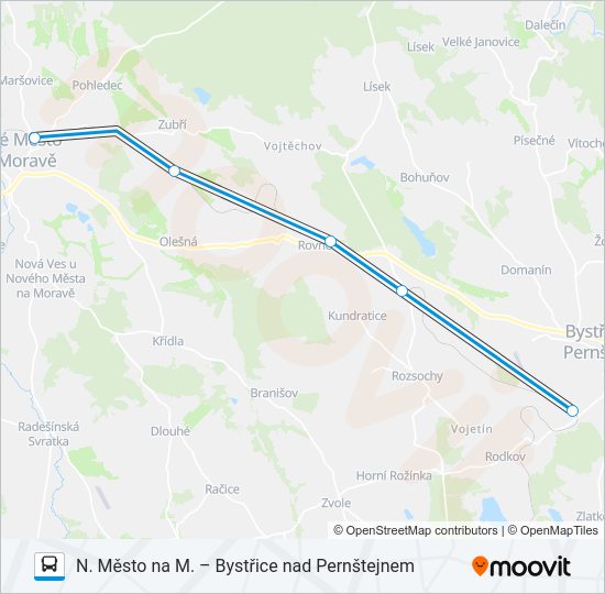 OS 14901 Bus Line Map