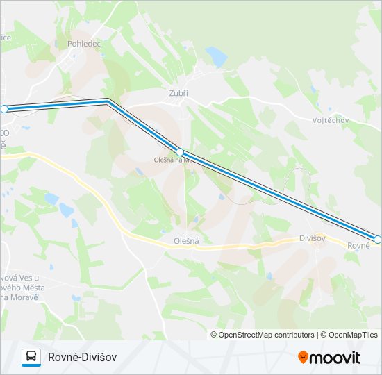 OS 14903 Bus Line Map