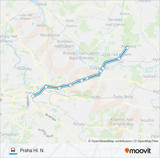 OS 305842 Bus Line Map